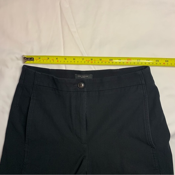 Ann Taylor cropped wide leg trousers - petite size 6 - Picture 2 of 8